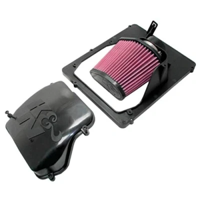 Image of K&amp;N 57S 4900 Washable and Reusable Car Performance Intake Kit, Red
