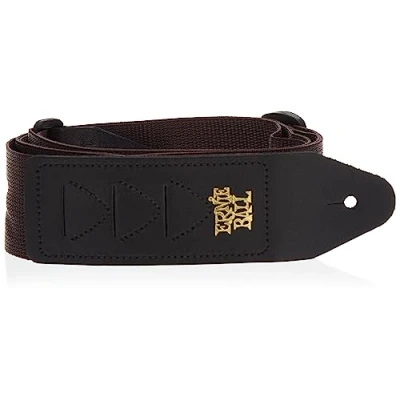 Image of Ernie Ball Brown Polypro Pickholder Strap
