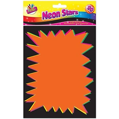 Image of THE ART BOXTallon Fluorescent Flashes 20PK 20 X 15CM
