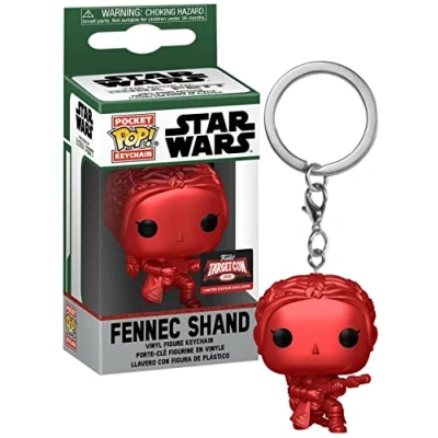 Image of Funko POP! Keychain: Star Wars Fennec Shand 2022 Limited Edition Exclusive