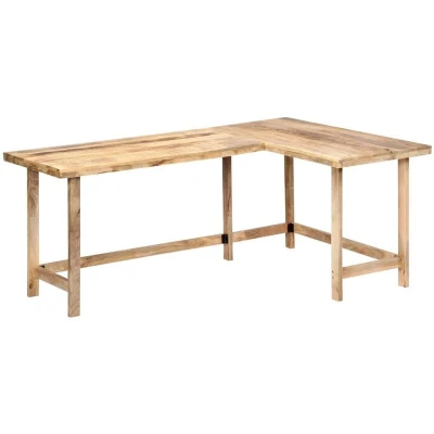 Image of vidaXL Desk 180x120x76 cm Solid Mango Wood