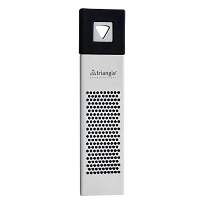 Image of triangle Aroma Grater, Silver