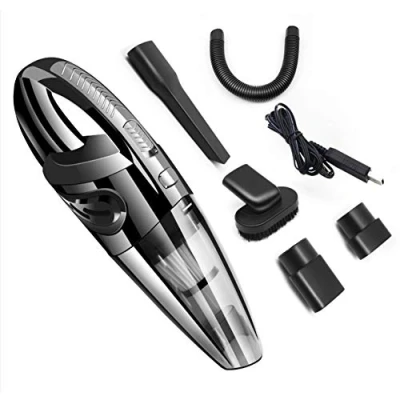 Image of MHGLOVES Handheld Vacuum Cordless, Super Suction Hand Cleaner, Rechargeable Vac Reusable, Lightweight Wet Dry for Home And Car (Black)