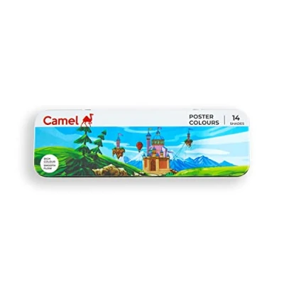 Image of Camlin Student Poster Color 10Ml Each, 14 Shades