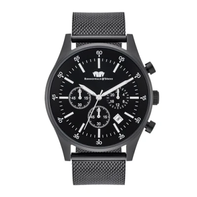 Image of Rhodenwald &amp; Söhne Men&#039;s Analog Japan Quartz Watch with Stainless Steel Band 10010161