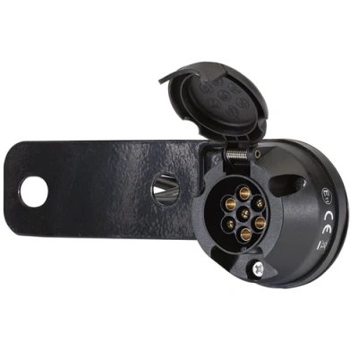 Image of Draper 7 Pin N Type Towing Socket Assembly