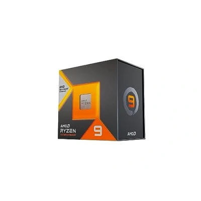 Image of AMD Ryzensets 9 7950X3D processor with 3D V Cache technology (integrated graphics, 16 cores/32 threads, 120W TDP, AM5 socket, up to 5.7GHz boost frequency, no cooler)