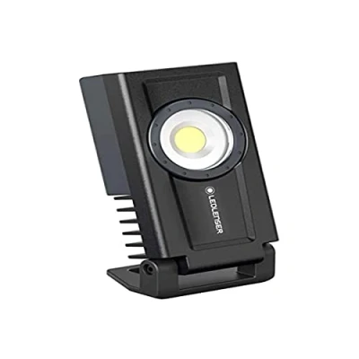 Image of Ledlenser iF3R Professional Work Spotlight, Powerful 1000 Lumens, Cooling Technology, Super Bright Rechargeable Light, Magnetic Mount, Dimmable, Workshop Up To 15 Hours Battery Life