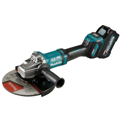 Image of Makita GA038GT205 XGT 40Vmax BL Angle Grinder 230mm 40V 2 x 5.0Ah Li ion