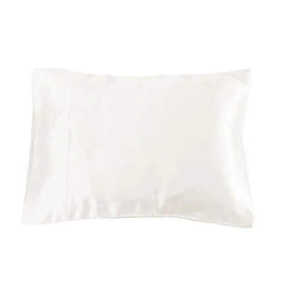 Image of Lilysilk 100% Mulberry Silk Travel Pillowcase Pillow Cover, Ivory, 12&quot; x 16&quot;
