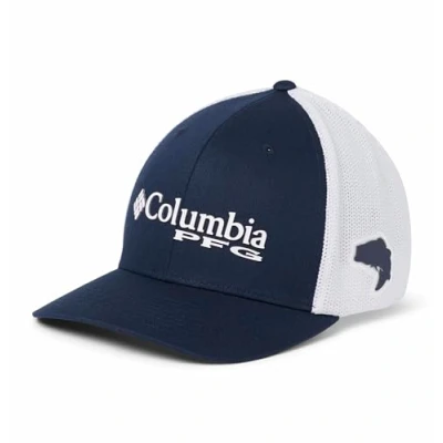 Image of Columbia Men&#039;s Fitted Cap, PFG MESH, Size: L/XL, Collegiate Navy, CU9495