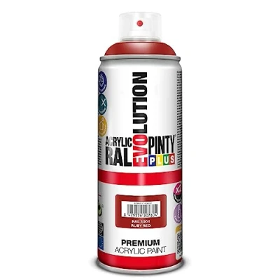 Image of Pinty Plus Evolution Gloss 400ml 629 Ruby Red RAL 3003