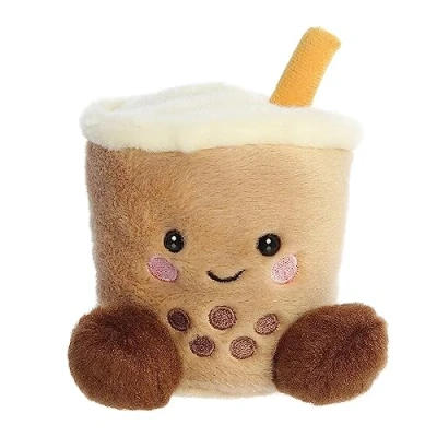 Image of Aurora, 33687 Palm Pals Milky Tea Boba, 5In, Soft Toy, Brown