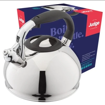 Image of Judge Stove Top Whistling Kettle, 3L