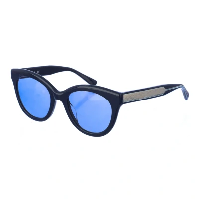 Image of Longchamp Womens Sunglasses LO698S Dark Blue One Size
