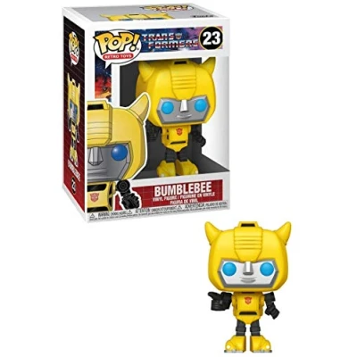 Image of Funko POP! Vinyl: Transformers Bumblebee Retro Collectable Vinyl Figure Gift Idea Official Merchandise Toys for Kids &amp; Adults TV Fans Model Collectors and Display