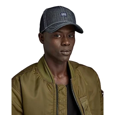 Image of G STAR RAW Men&#039;s Avernus Original denim Baseball Cap, Blue (raw D22315 B988 001), PC