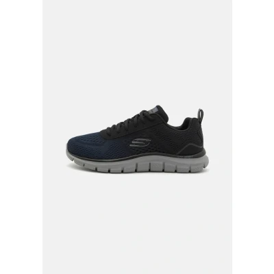 Image of Skechers Men&#039;s Track RIPKENT Sneaker, Navy Mesh/Black Trim, 8 UK