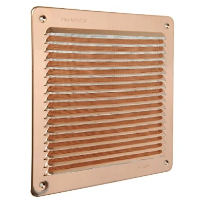 Image of Ventilation LAR2323RA Square Grill Overlay Copper 228x228mm