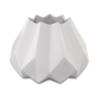 Image of Goebel Vase, Porcelain, White, 25.5 x 19 cm