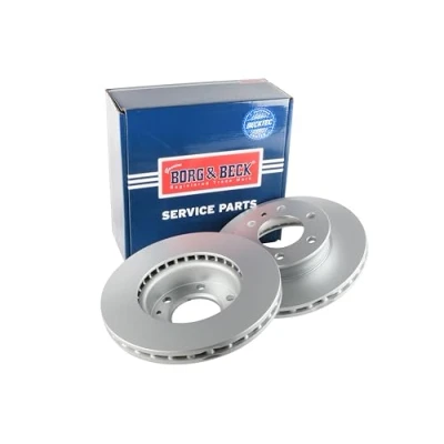 Image of Borg &amp; Beck BBD4570 Brake Disc Pair (Front): Merc Sprinter 209 518 06