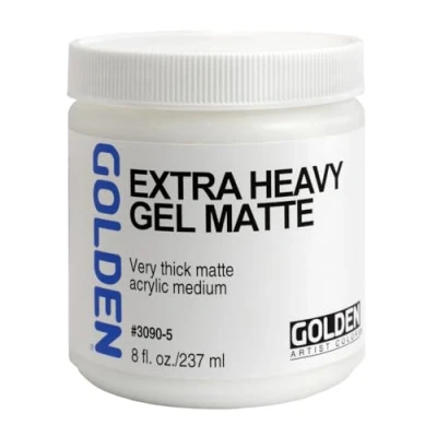 Image of Golden Acryl Med 8Oz X Heavy Gel Matte