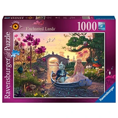 Image of Ravensburger Enchanted Lands 1000 Piece Jigsaw Puzzle for Adults &amp; Kids Age 12 Years Up