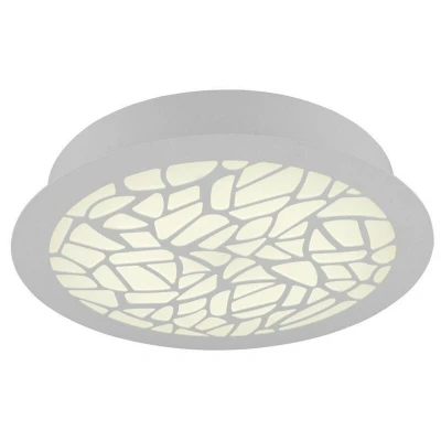 Image of Fusion Flush 60cm Round 47W LED 3000K, 2850lm, Matt White, Acrylic