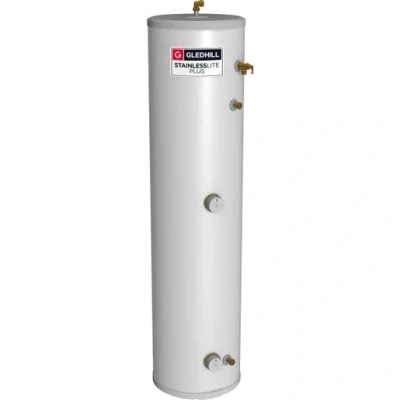 Image of Gledhill Stainless Lite Slimline Indirect Cylinder 210 Litres PLUIN210SL