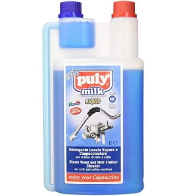 Image of Puly Caff Milk Plus Froth Cleaner Liquid Residue Detergent for Coffee Espresso Machines, Systems and Equipment 1000ml