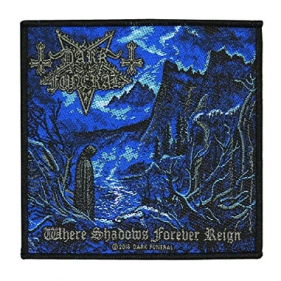 Image of Dark Funeral Where Shadows Forever Reign Patch 10cm x