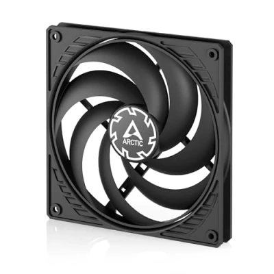 Image of ARCTIC P14 Slim PWM PST PC Fan, 140mm Case Fan with Sharing Technology (PST), Pressure optimised, Quiet motor, Computer, Extra slim, 150 1800 rpm Black