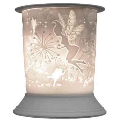 Image of Cello Porcelain Straight Electric Melt Burner, Fairy Tale Pattern Fantasy Wax Burners Safe For Use Around Children As A Burner Or An Oil And Transform Your Home Fragrance.