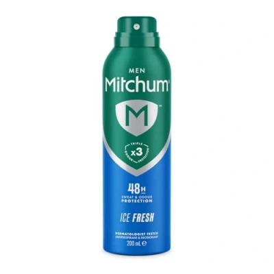 Image of Mitchum Men Triple Odor Defense 48h Protection Deodorant Spray, 200ml