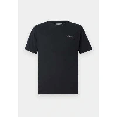 Image of Columbia Men&#039;s Barton Springs Short Sleeve Graphic Tee, Safari/Black, L