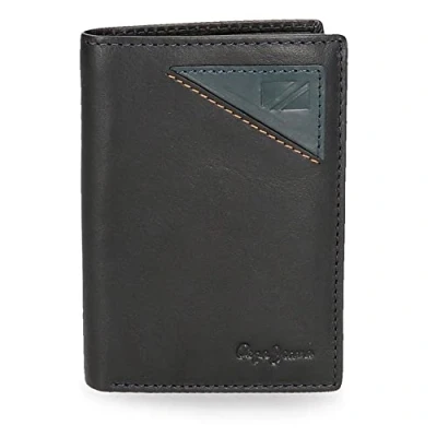 Image of Pepe Jeans Striking Wallet, Navy, Eye catching Wallet