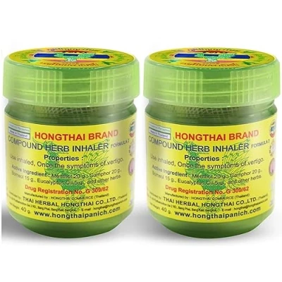 Image of Herbal Inhalant Hong Thai Relief 20g Bottles