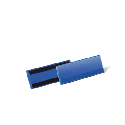 Image of Durable Magnetic Document Pouch 210x74mm, Pack of 50 Pieces, Dark Blue