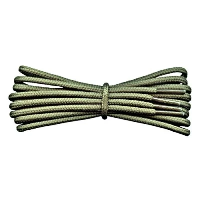 Image of Fabmania Khaki Round Work Boot Laces 180cm 4mm