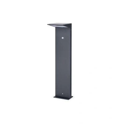 Image of Square Solar LED Bollard 2W with PIR JCC