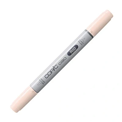 Image of COPIC Ciao Coloured Marker Pen (R 00) Pinkish White, For Art &amp; Crafts, Colouring, Graphics, Highlighter, Design, Anime, Professional Beginners, Supplies Colouring Books