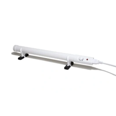 Image of Hylite HHT210 Tubular Heater with Built In Thermostat 120W Slimline 1m Long White