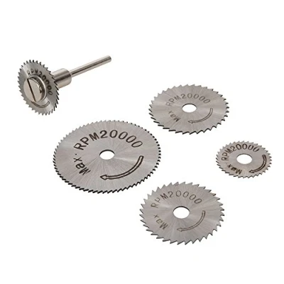 Image of Silverline HSS Saw Disc Set 6pce 22, 25, 32, 35 &amp; 44mm