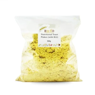 Image of Nutritional Yeast Flakes (with B12) 500g (BWFO)
