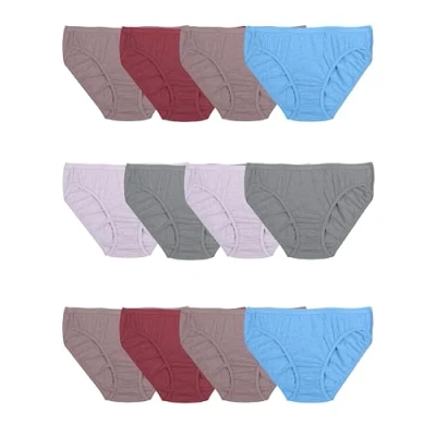 Image of Fruit of the Loom Women&#039;s Beyondsoft Brief, 12 Pack Underwear, Assorted, 14 (Pack 12)