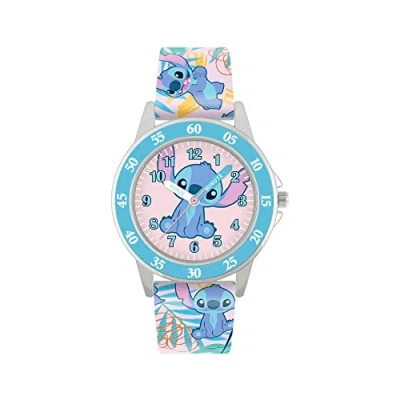 Image of Disney Girl&#039;s Analog Quartz Watch with Silicone Strap LAS9011