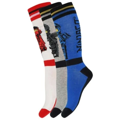 Image of LEGO Ninjago 3er Pack Socken M12010621 3 of Socks, 102, 26/27