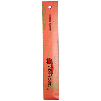Image of Auroshikha Incense Joss Sticks 10 Gram Each Pack (Almond Incense)