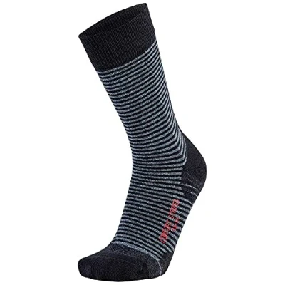 Image of UYN Athlesyon Comfort Strip Socks Men&#039;s Black/Anthracite, 35/36