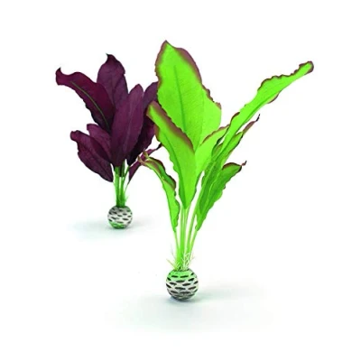 Image of biOrb Silk Plant Set M green &amp; purple
